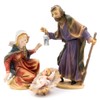 Marolin Nativity Figures Set with 12 Figures, 12 cm Figure