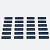 Toolbox Widget Metric+ Wrench Size Labels (26mm–50mm) – 27 Modular