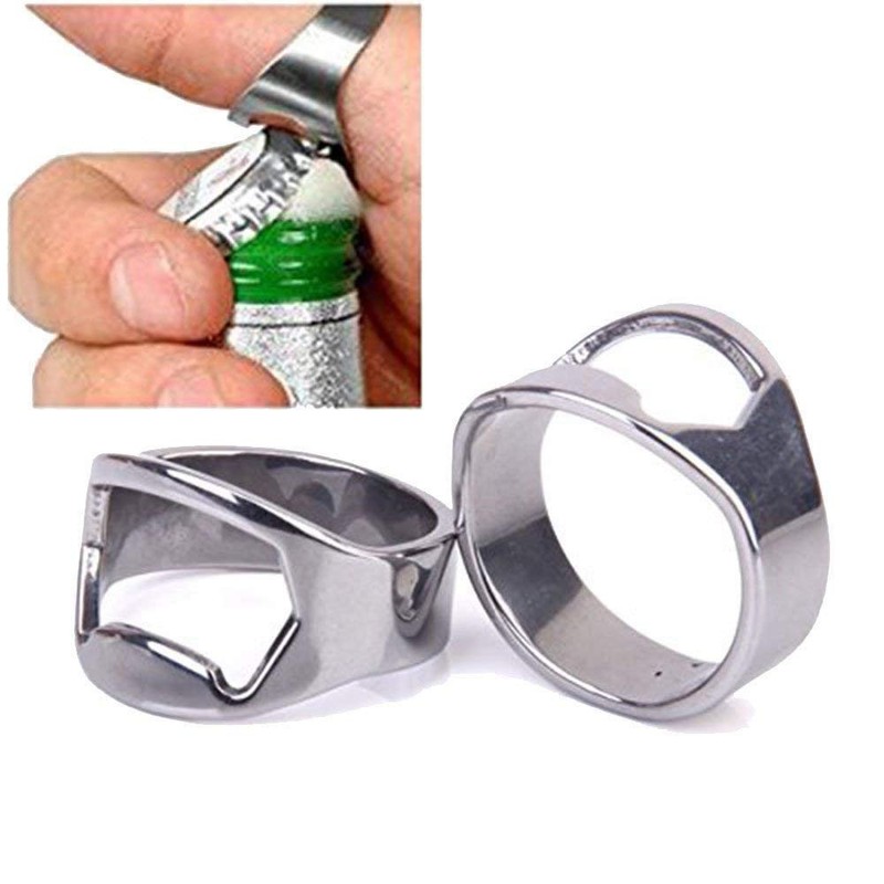Amasawa Lid Opener, Bottle Opener Ring, Multi Function Can Opener,