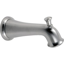 DELTA FAUCET RP52153SS Carlisle Tub Spout Pull-Up Diverter, Stainless