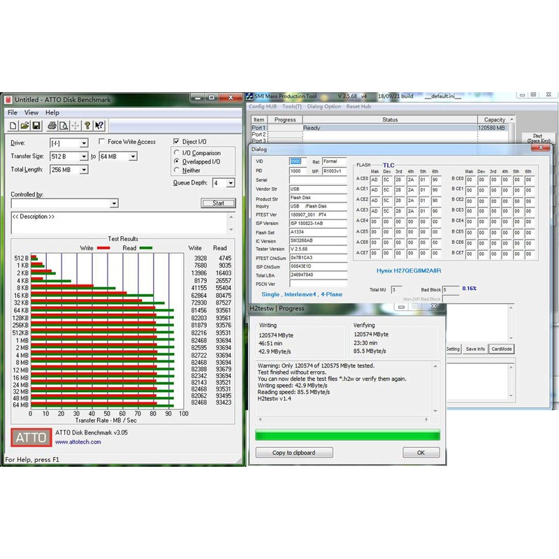 DSLRKIT USB3.0 128GB USB Flash Drives Slim Thumb Mini Nano