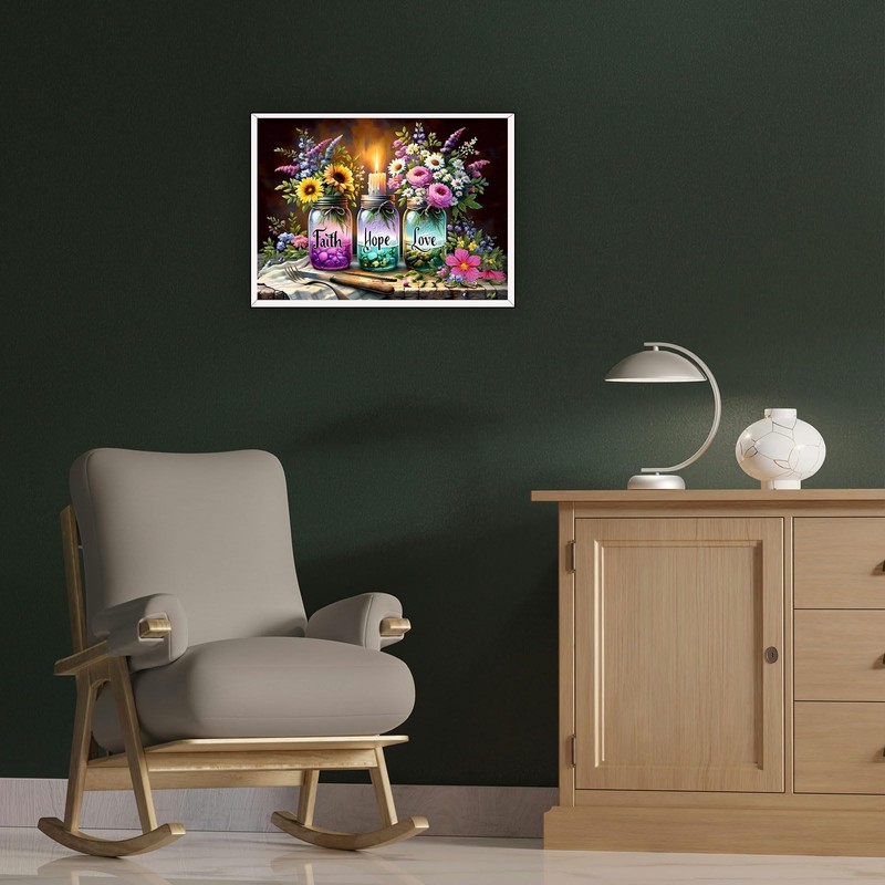 500 Piece Jigsaw Puzzle for Adults, (Vase Flower)