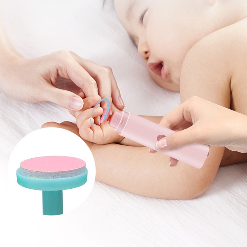 Electric Infant Nail Clipper Safe Simple Operation Portable Low Noise