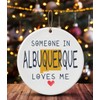Family Christmas Ornament Albuquerque NM New Mexico Someone in Loves