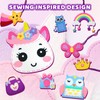 powerful xishan Unicorn Sewing Kit for Kids Ages 4-8| 9