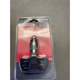 Autocraft 12 Volt LED Battery and Alternator Tester for Cars and Trucks 12 V Test