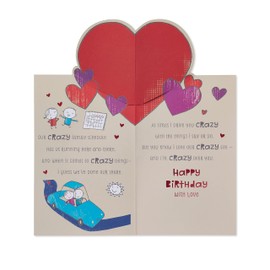 American Greetings Pop Up Birthday Card for Husband (Crazy Life)