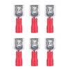 Insulated Spade Wire Connector FDD1.25‑250 Female Sturdy Durable Stable Convenient