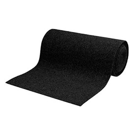 TCH Hardware Premium Grade Black Carpet Roll Covering - 4 ft X 9 ft