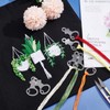 PH PandaHall 30pcs Clear Acrylic Floss Bobbins, Embroidery Floss Thread