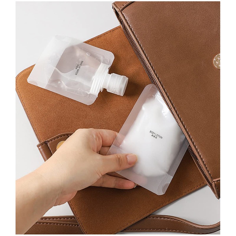 YOMIMI Pouch Container, Shampoo, Divided Pouch, Refill, 1.7 fl oz