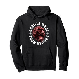 Gorilla Mode Workout Zitat | Gym Motivation Beast Training Pullover Hoodie