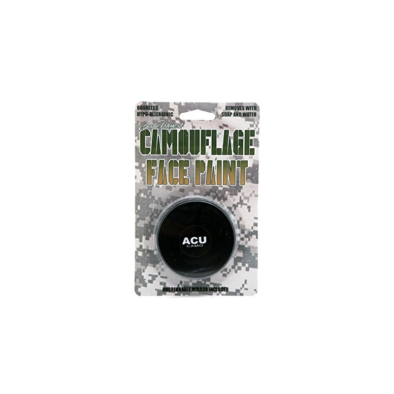 Bobbie Weiner Camouflage Tri Color Face Paint Kit, ACU