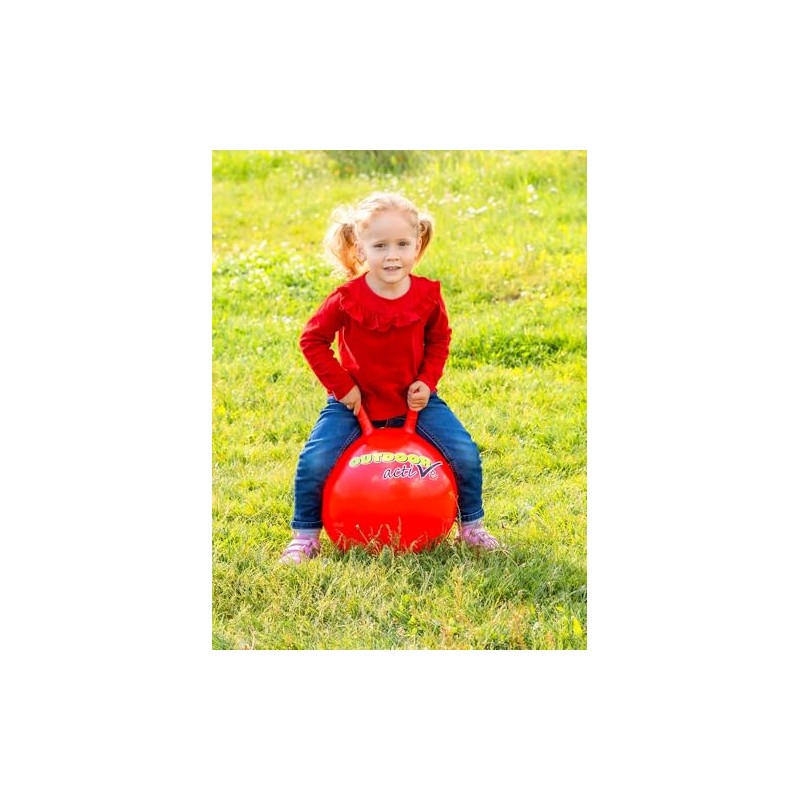Outdoor active Jumping Ball Red, #35 cm