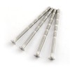 M4 Door Handle Screws and Sleeve Kit Nickel Plated Fixing