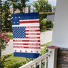 Make Americans Kind Again Garden Flag,Vertical Double Sided Yard Sign,Small