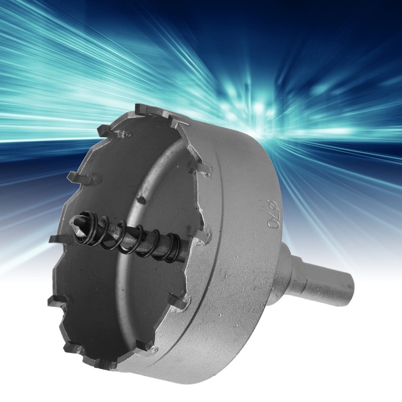 70mm Hole Saw Cutter Drill Bit High Speed Steel Sawtooth