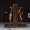SQAQS Heavy Duty Banksy Couple Bookends Creative Bookends, Bookends, Decorations,