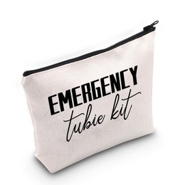 Gtube Supply Bag Emergency Tubie Kit Emergency G-Tube Supplies Gtube Gift Feeding Tube Awareness Cosmetic Bag (Emergency tubie kit ca)