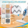 KEEPOW Steam Mop Pads Compatible with PurSteam Steam Mop Cleaner