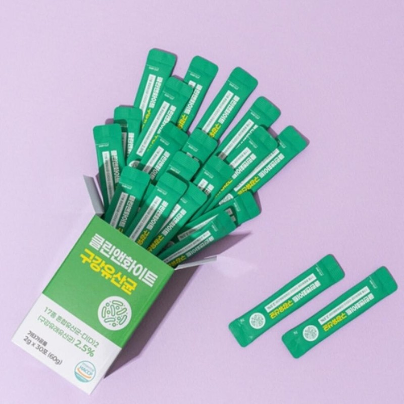 Clean & White Oral Lactobacillus / 클린앤화이트구강유산균