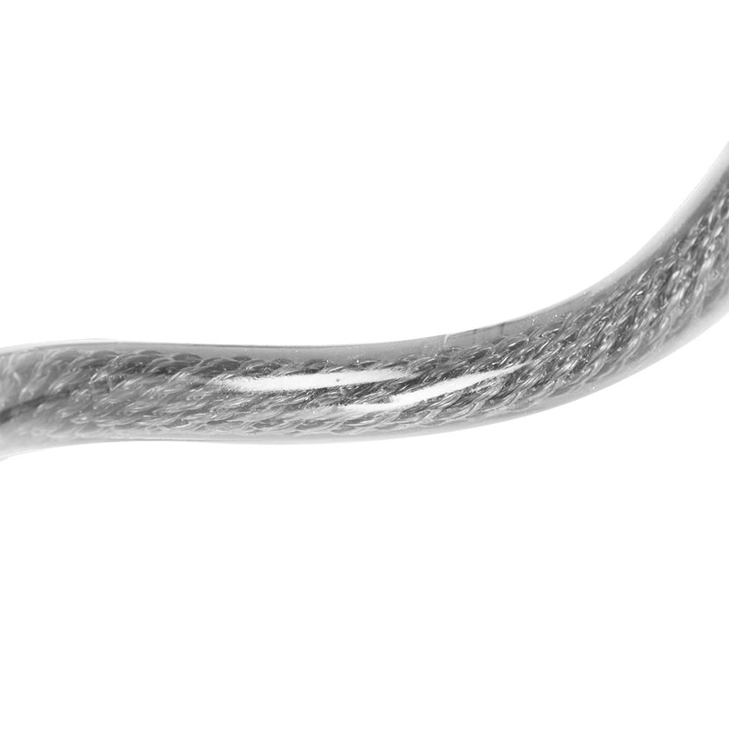 Oxford LK191 Double Loop Vinyl Coated Multi-Stranded Braided Steel Security