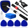 Qydipclin 10pcs Windshield Cleaning Tool Inside Car Window Cleaner Wash