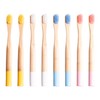 8 Pieces Wooden Handle Toothbrushes, Children's Toothbrushes, Simple Toothbrushes, Tooth