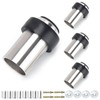 Door Stops 4 Pack, Floor Door Stoppers 85mm Cylindrical Door
