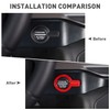HTHE for Ford Bronco Center Console Engine Start Button Ring