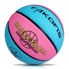 Kids Basketball Size 5(27.5"),Rubber Basketballs for Youth(Boys & Girls) Play Games Indoor Backyard,Outdoor Park,Beach & Pool