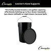 Champion Sports 6 Gallon Ball Bucket with Soft Lid Black
