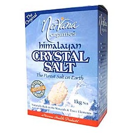 Nirvana Organics Himalayan Crystal Salt Medium 1kg