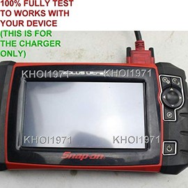 KHOI1971 ® CAR Charger Adapter Power Cable -for Charging Snap On Solus Ultra EESC318 EESC318W Scanner Diagnostic & Analysis System -AC Adapter Charger NOT Created or Sold by Snap On