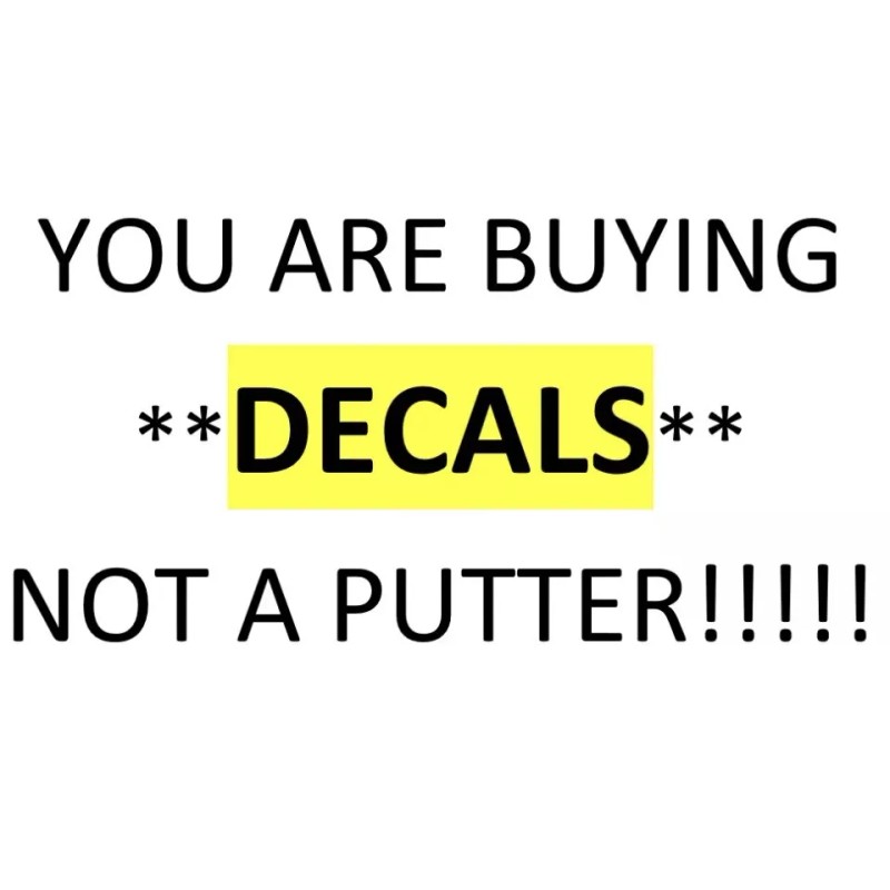 ODYSSEY 2-BALL DECALS ***SINGLE BLACK LINE*** — NO CUTTING!! --