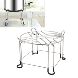 Water Filter Stand, Stainless Steel Jugs, Worktop, Extra High Water Filter Stand, Increases Your Water Filter System, for Most Gravity Feed Water Dispensers