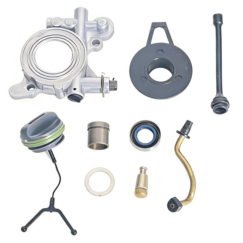 Sthywm Chain Saw Accessory Oil Pump Pipeline Gear Set, Compatible