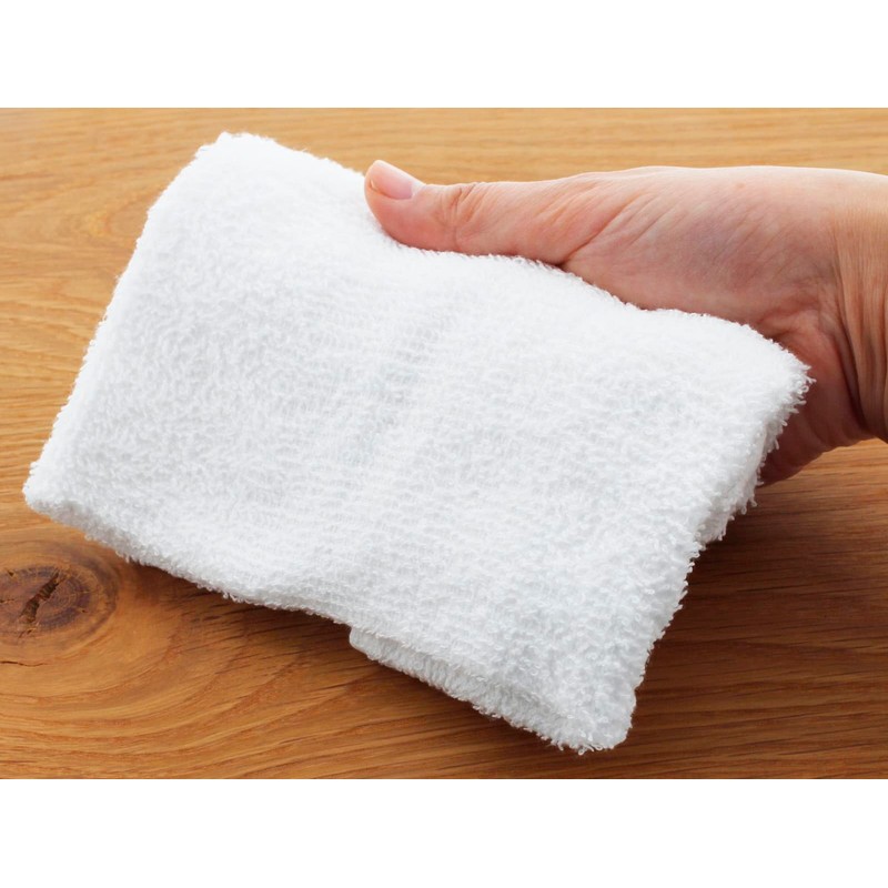 Nakamura Hot Towels, Commercial Use, 100% Cotton, Pack of 10,