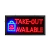 Ultra Bright CURBSIDE Pickup Take Out Available 19'"x10 Open LED