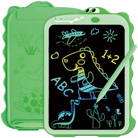 Lekwaiin LCD Writing Tablet Toys for 2 3 4 5 6 Year Old Boys Girls, 8.5inch Kids Toddler Doodle Board Educational Toys, Dinosaur Toys Drawing Pad Travel Games for Kids