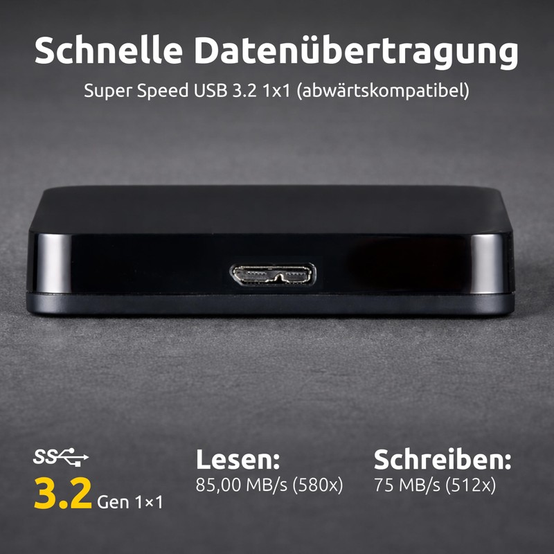 Intenso Memory Case 1 TB External Hard Drive (6.35 cm