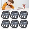 Pack of 6 Digital Kitchen Timer, Digital Timer, Digital Kitchen