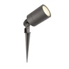 Ledvion - LED Garden Spotlight, Anthracite, IP65, 5 W, 2700
