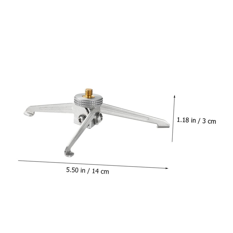 OSALADI Tripod Stand for Gas Canisters Cameras Portable Mini Tripod