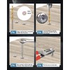 ROTATION 10-Piece Screw Extractor and Drill Bits Set, Bolt Remover
