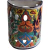 Fine Crafts Imports Mexican Handmade Pottery Talavera Wall Lighting Rainbow