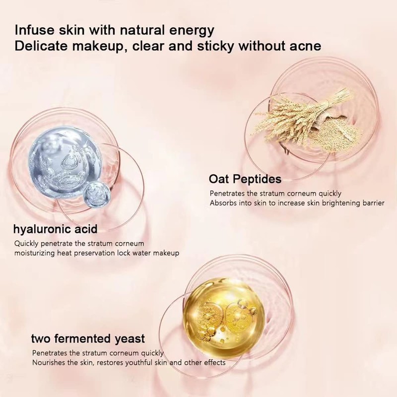 Liquid Foundation, Full Coverage, New Formula, Flawless Makeup Base Cream,