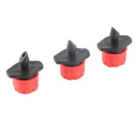 8 Orificios 1/4 '' de Riego Automático Boquilla de Goteo Ajustable de Volumen de Agua Microaspersor de Riego Rojo, Riego Automático Herramienta de Microirrigación Doméstica(50