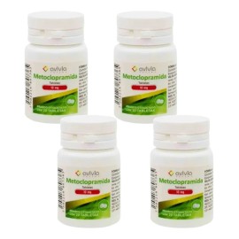 Metoclopramida 10 Mg 4 Frascos Con 20 Tabletas C/u Avivia