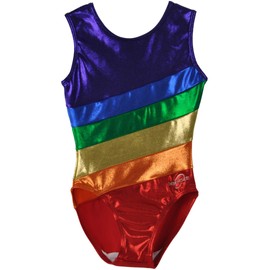 Obersee - O3GL007CXXS - Girl's Girls Gymnastics Leotard - Rainbow | Child (2-3 years)